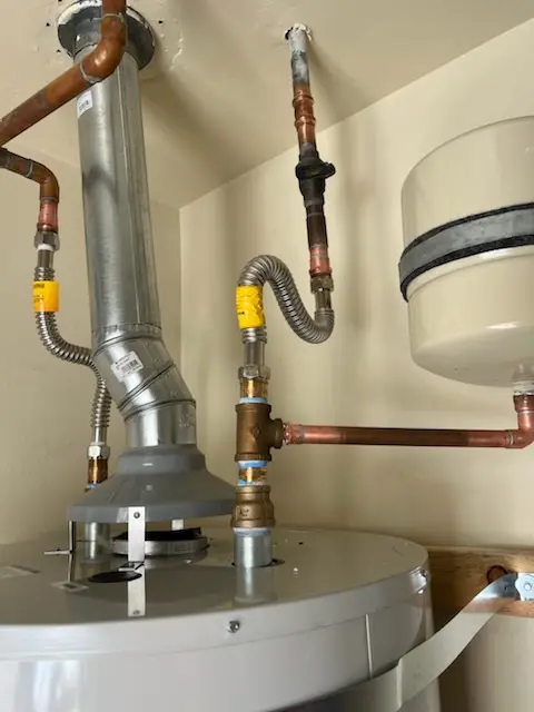 Water heater installation and plumbing repair in Canyon Rim